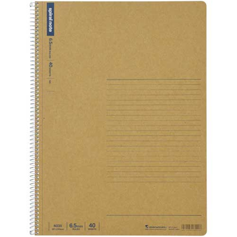 マルマン △スパイラルノート40枚 6.5mm N235  1個（ご注文単位1個）【直送品】