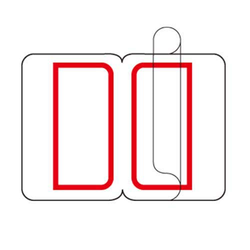 ニチバン ラミネートインデックス ML-231R 赤  1個（ご注文単位1個）【直送品】