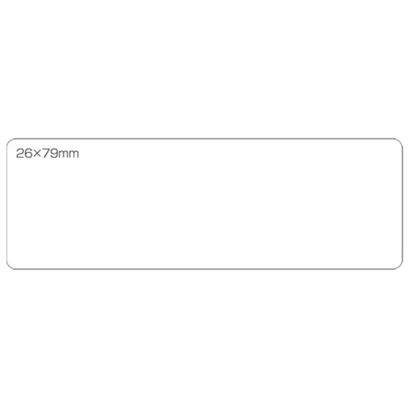 ニチバン マイタック ラベル ML-19 白無地/一般 1個(ご注文単位1個)【直送品】