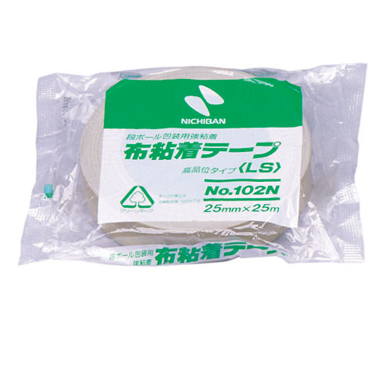 ニチバン 布粘着テープNo.102N 25mm×25m 102N7-25 1個(ご注文単位1個)【直送品】