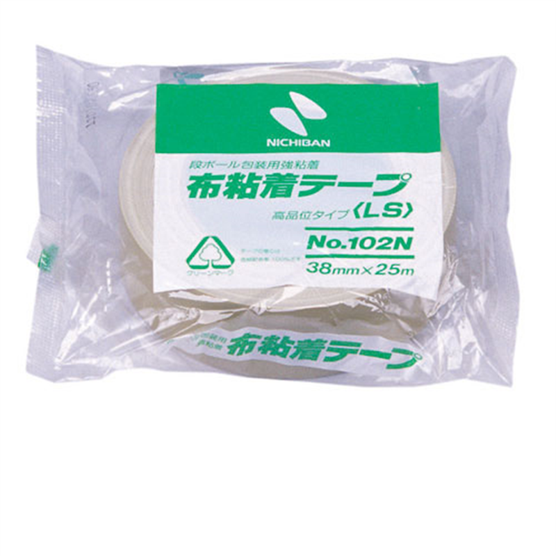 ニチバン 布粘着テープNo.102N 38mm×25m 102N7-38  1個（ご注文単位1個）【直送品】