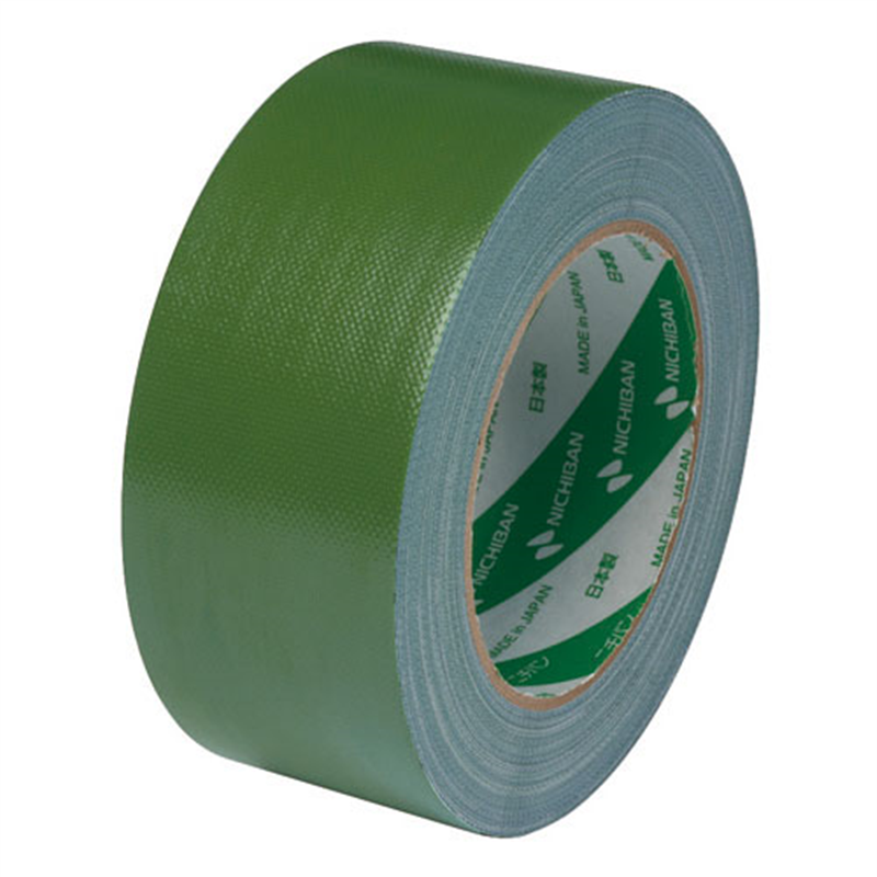 ニチバン カラー布テープ 102N-50 50mm×25m 緑 1個(ご注文単位1個)【直送品】