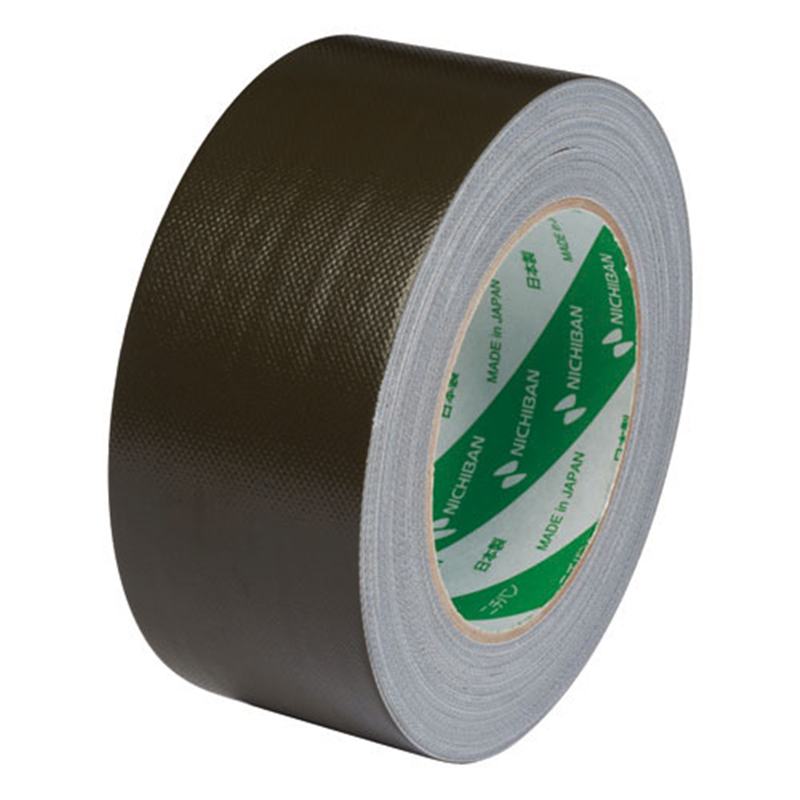 ニチバン カラー布テープ 102N-50 50mm×25mオリーブ 1個(ご注文単位1個)【直送品】