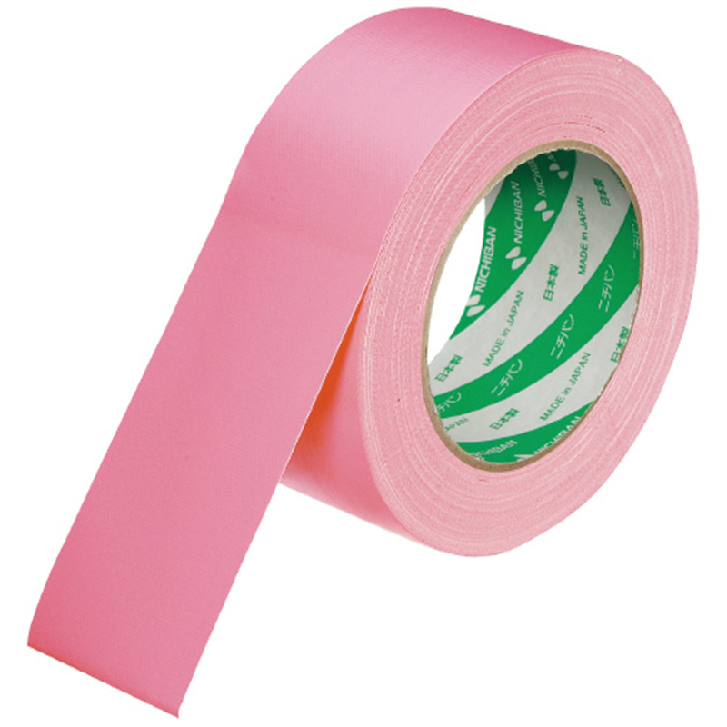ニチバン カラー布テープ 102N-50 50mm×25m ピンク  1個（ご注文単位1個）【直送品】