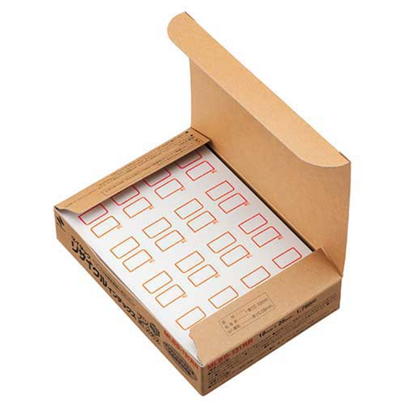 ニチバン リサイクルインデックス 小 MLBB-131RR 赤  1個（ご注文単位1個）【直送品】