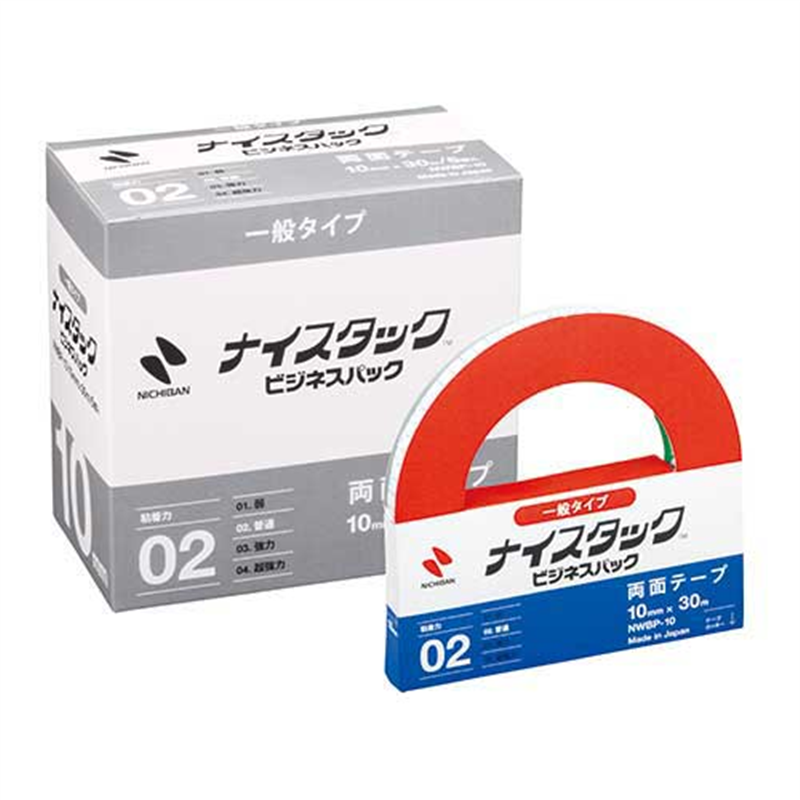 ニチバン ナイスタック NWBP-10 10mm×30m 5巻入  1個（ご注文単位1個）【直送品】
