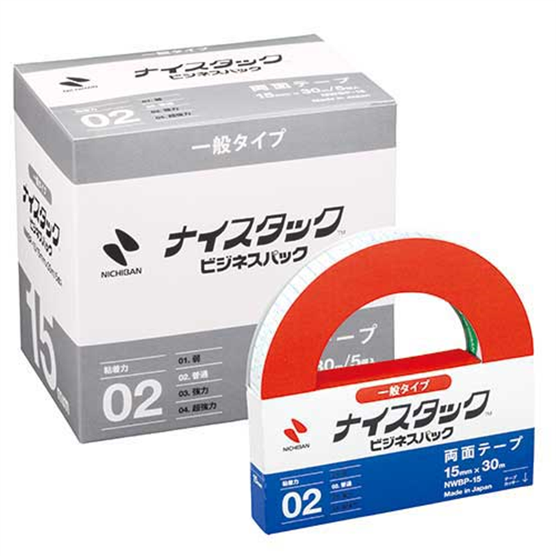 ニチバン ナイスタック NWBP-15 15mm×30m 5巻入  1個（ご注文単位1個）【直送品】