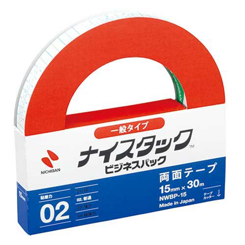 ニチバン ナイスタック NWBP-15 15mm×30m 5巻入 1個(ご注文単位1個)【直送品】