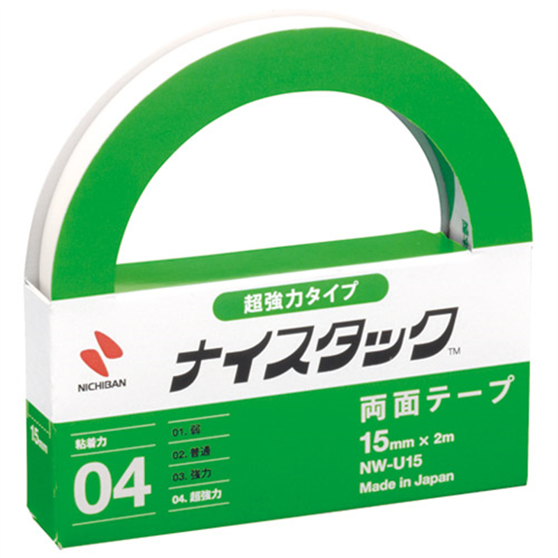 ニチバン ナイスタック NW-U15 超強力 15mm×2m  1個（ご注文単位1個）【直送品】