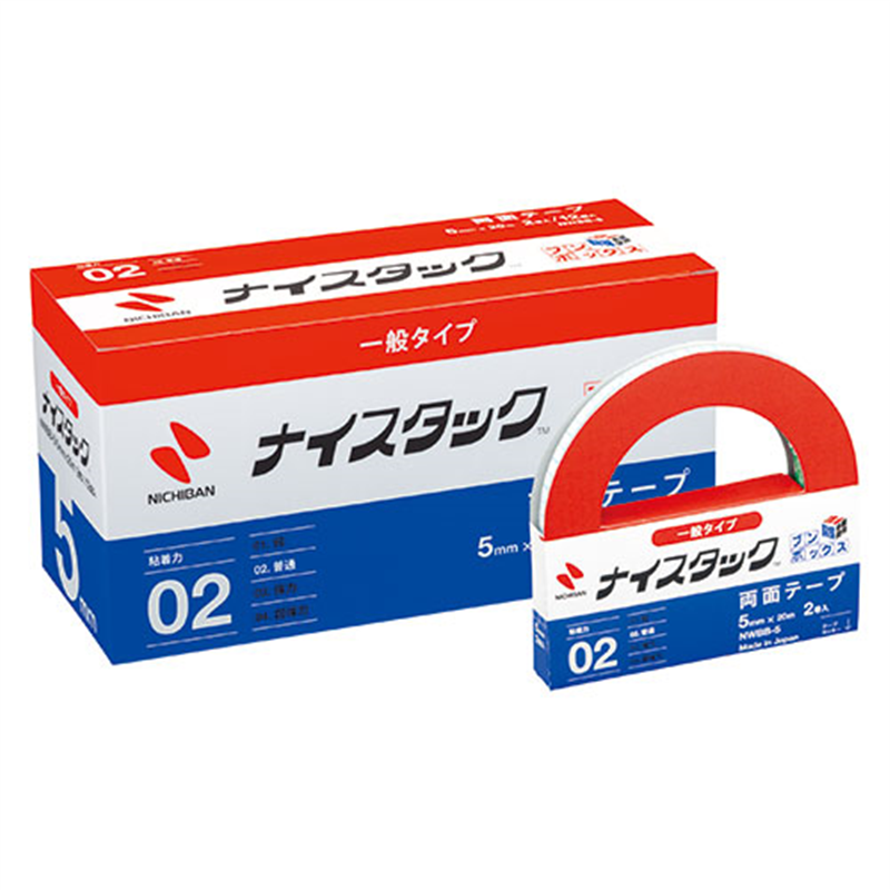 ニチバン ナイスタック NWBB-5 5mm×20m 24巻入  1個（ご注文単位1個）【直送品】