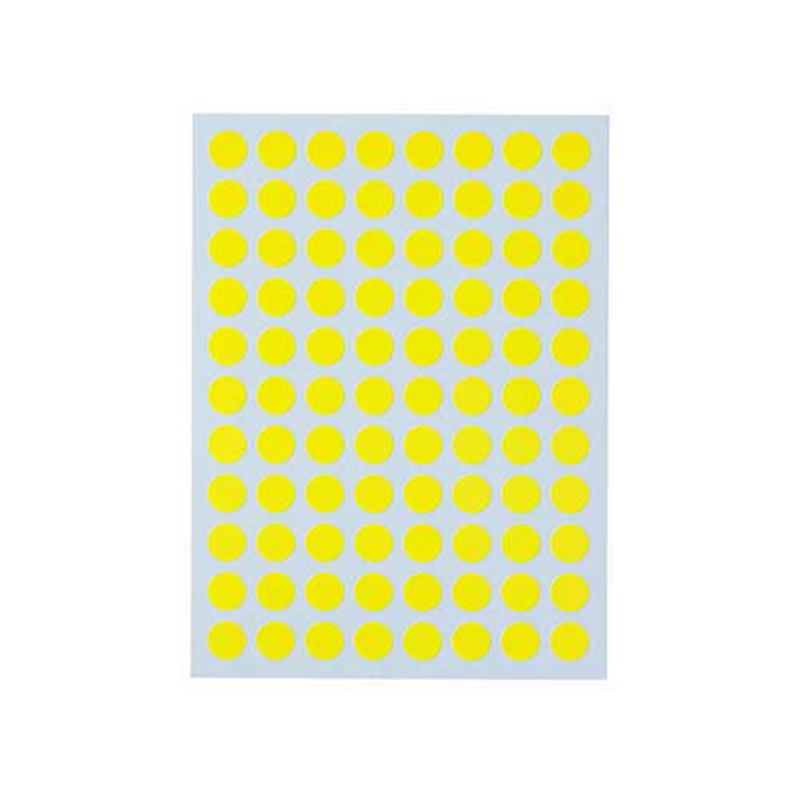 ニチバン マイタック カラーラベル ML-151N2 黄 8mm  1個（ご注文単位1個）【直送品】