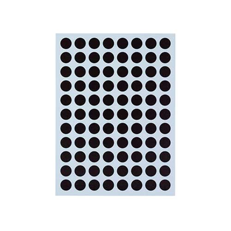 ニチバン マイタック カラーラベル ML-151N6 黒 8mm  1個（ご注文単位1個）【直送品】