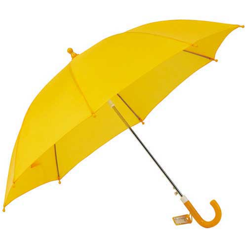 ハピラ 子供ジャンプ傘イエロー50cm H-602YE  1個（ご注文単位1個）【直送品】
