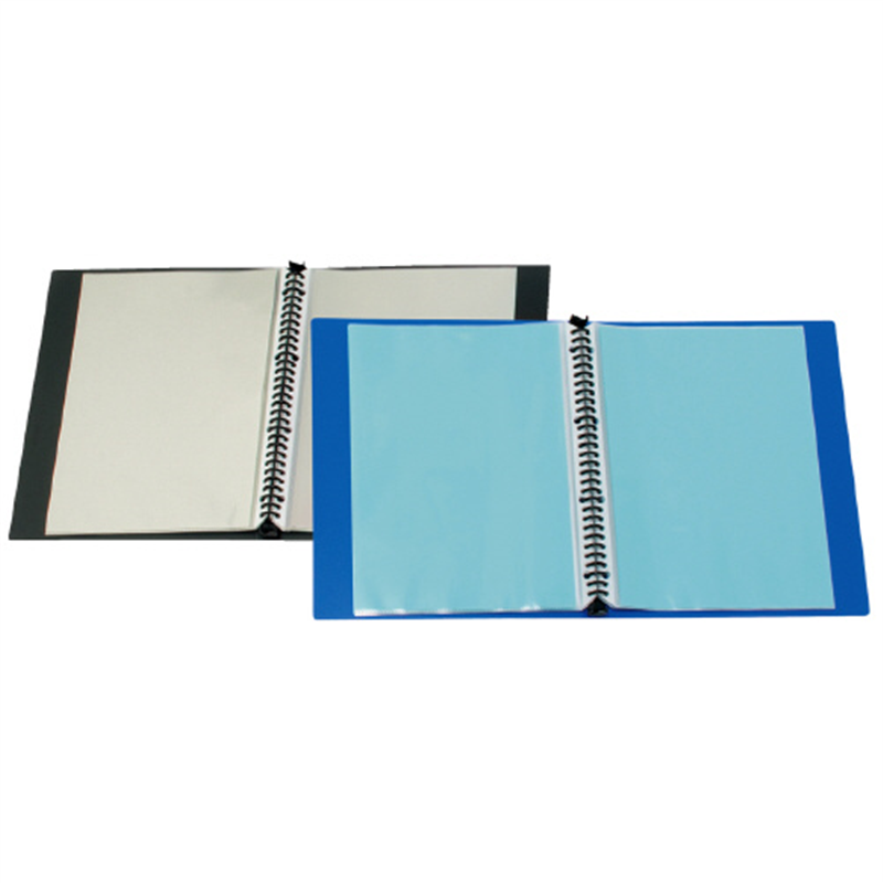 ビュートン リングクリヤーブック RCB-A4-30 A4S 灰  1個（ご注文単位1個）【直送品】