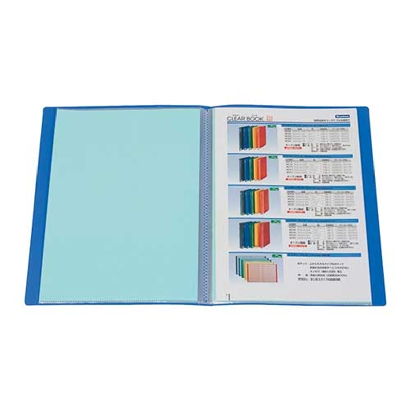 ビュートン クリヤーブック60P BCB-A4-60 A4S Dグレー 1個(ご注文単位1個)【直送品】