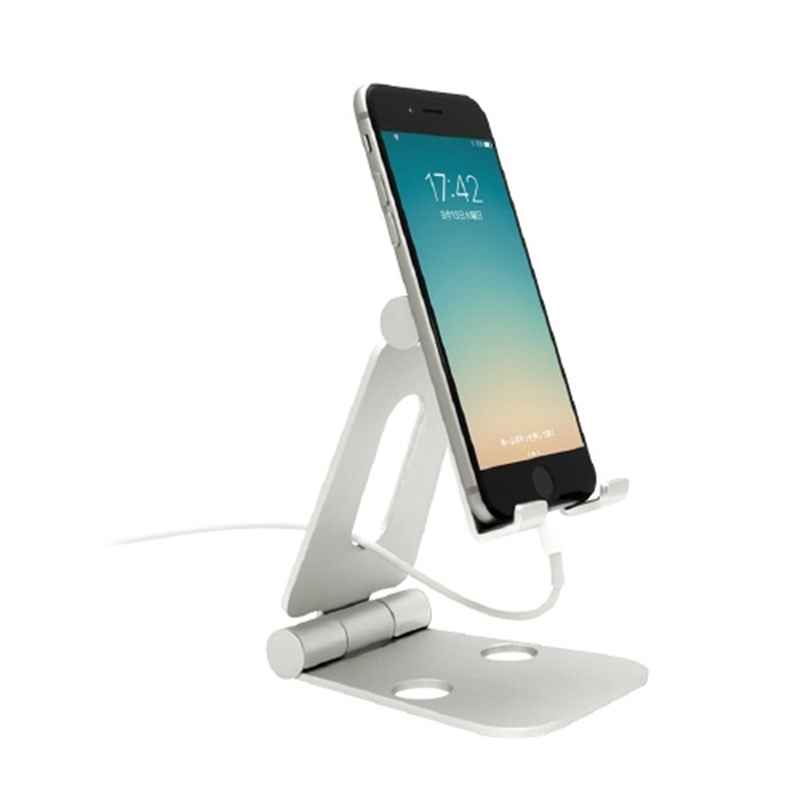 ARCHISS スマートフォンスタンドAS-WSBM-SLシルバー 1個（ご注文単位1個）【直送品】