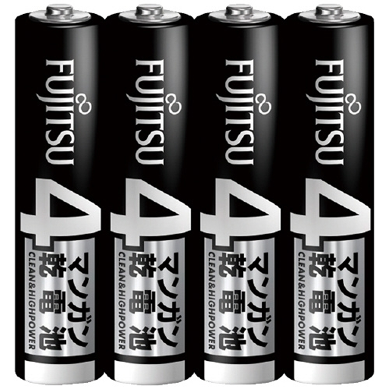 FDK 富士通マンガン乾電池 単4形 4本入  1個（ご注文単位1個）【直送品】