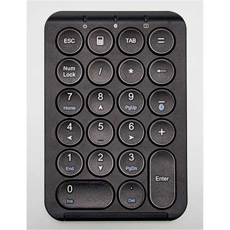 iClever Bluetoothワイヤレステンキー IC-KP08-BK 1個(ご注文単位1個)【直送品】