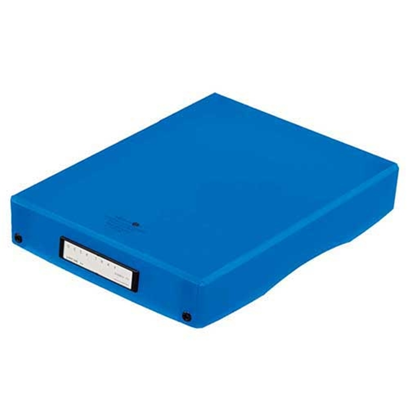 LIHIT LAB. AQUA DROPs デスクトレー A-5040-8青  1個（ご注文単位1個）【直送品】