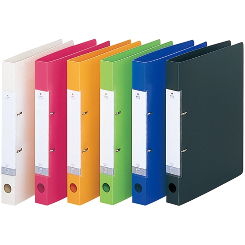 LIHIT LAB. DリングファイルG2220-1 A4S 34mmクリヤー 1個(ご注文単位1個)【直送品】