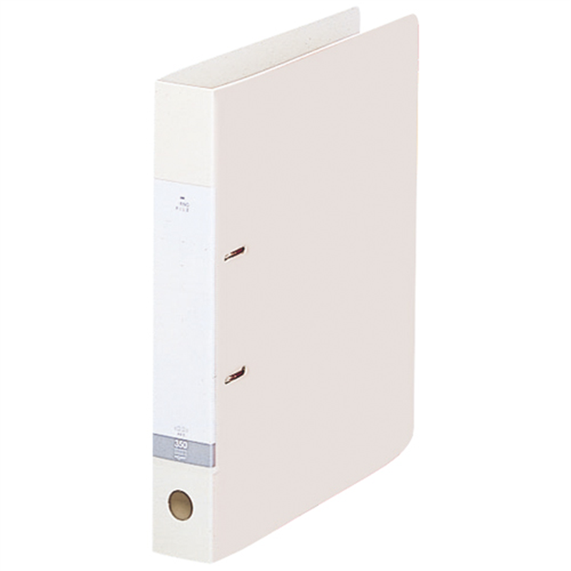 LIHIT LAB. D型リングファイル G2230 A4S 46mm 白10冊 1個（ご注文単位1個）【直送品】