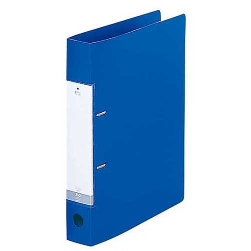 LIHIT LAB. D型リングファイルG2230 A4S 46mm 青 10冊 1個(ご注文単位1個)【直送品】