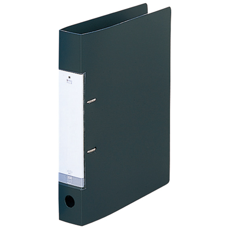 LIHIT LAB. D型リングファイルG2230 A4S 46mm黒10冊  1個（ご注文単位1個）【直送品】