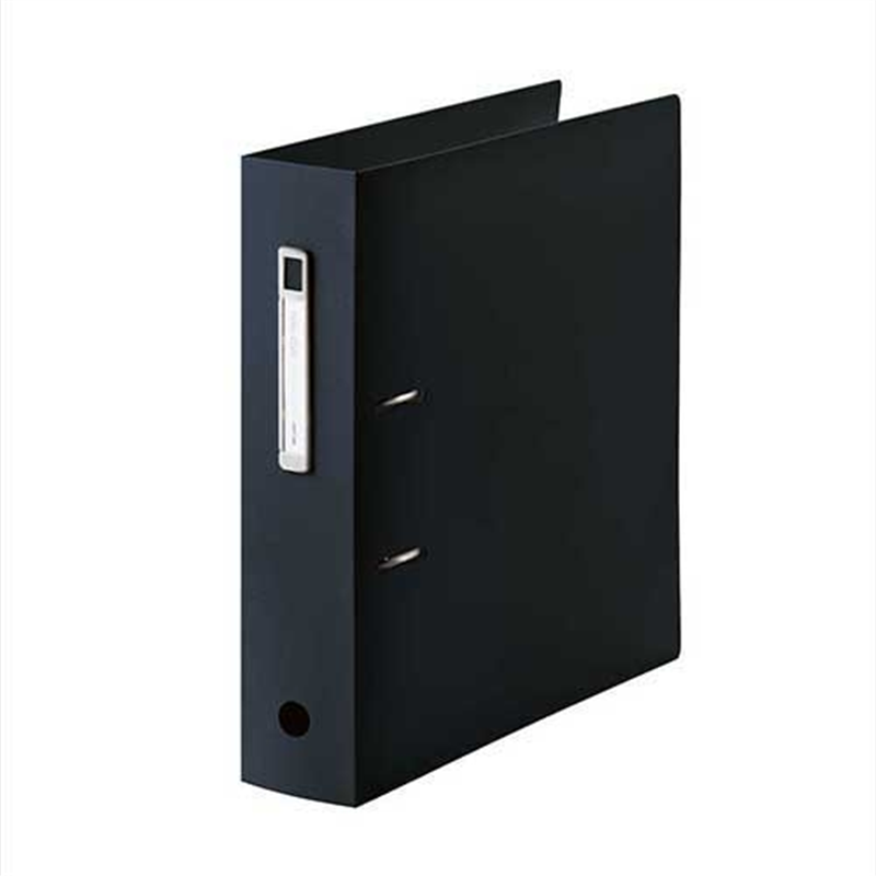 LIHIT LAB. noie-style A-Zファイル F-7687-24 BK  1個（ご注文単位1個）【直送品】