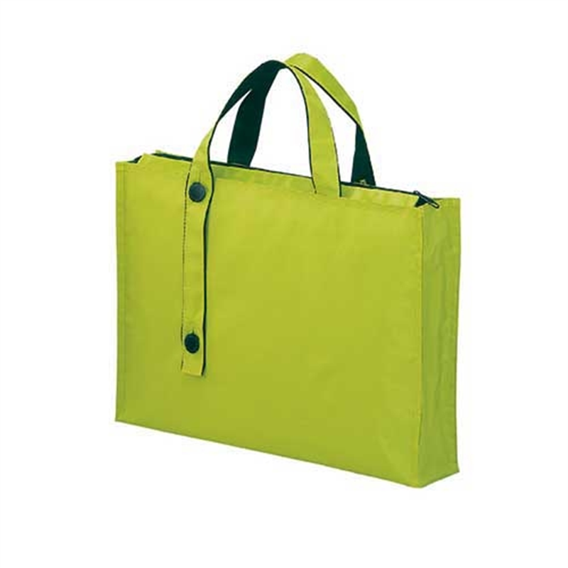 LIHIT LAB. キャリングバッグ2WAYワイドA-7651-6黄緑  1個（ご注文単位1個）【直送品】