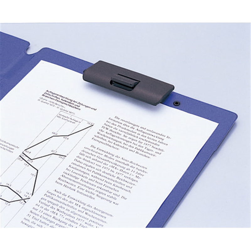 LIHIT LAB. クリップファイル F-2650-24 A4E 黒 10冊  1個（ご注文単位1個）【直送品】