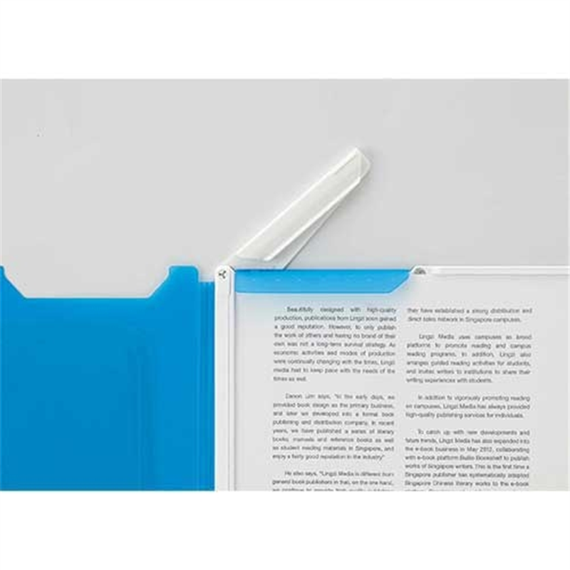 LIHIT LAB. クリップファイルA4 黒 F-5067-24 1個(ご注文単位1個)【直送品】