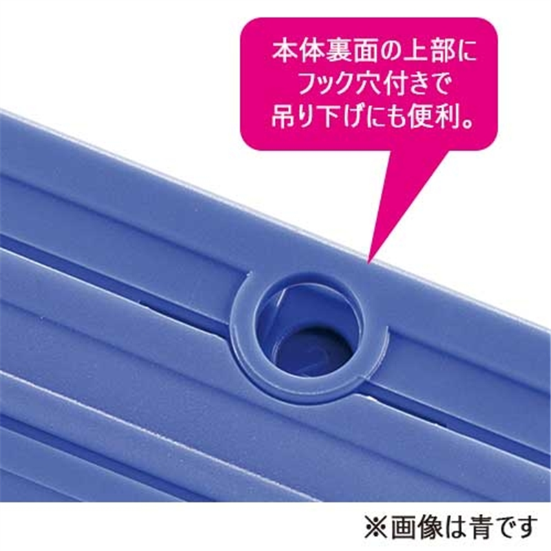 LIHIT LAB. クリップボード A-975U-23 A6E 青紫 1個(ご注文単位1個)【直送品】