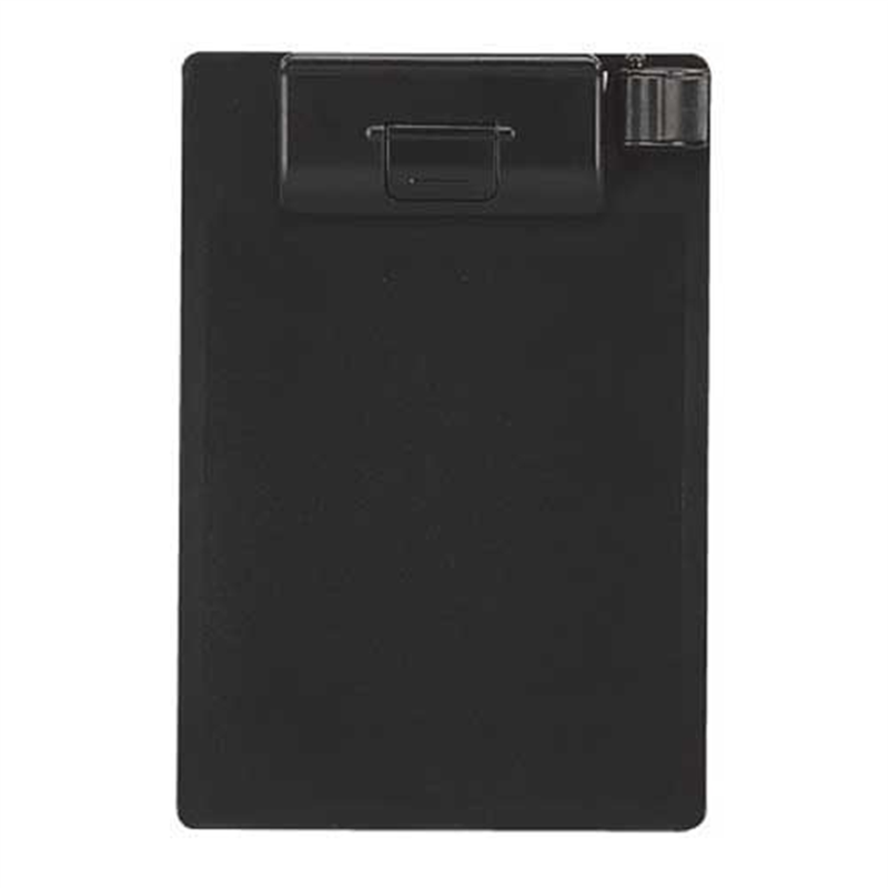 LIHIT LAB. クリップボード A-975U-24 A6E ブラック  1個（ご注文単位1個）【直送品】