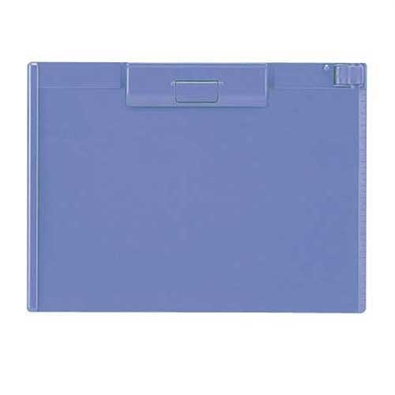 LIHIT LAB. クリップボード A-982U-23 B5S 青紫  1個（ご注文単位1個）【直送品】
