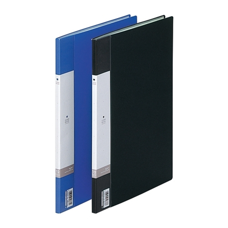 LIHIT LAB. クリヤーブック リクエスト10P G3200-24 黒 1個(ご注文単位1個)【直送品】