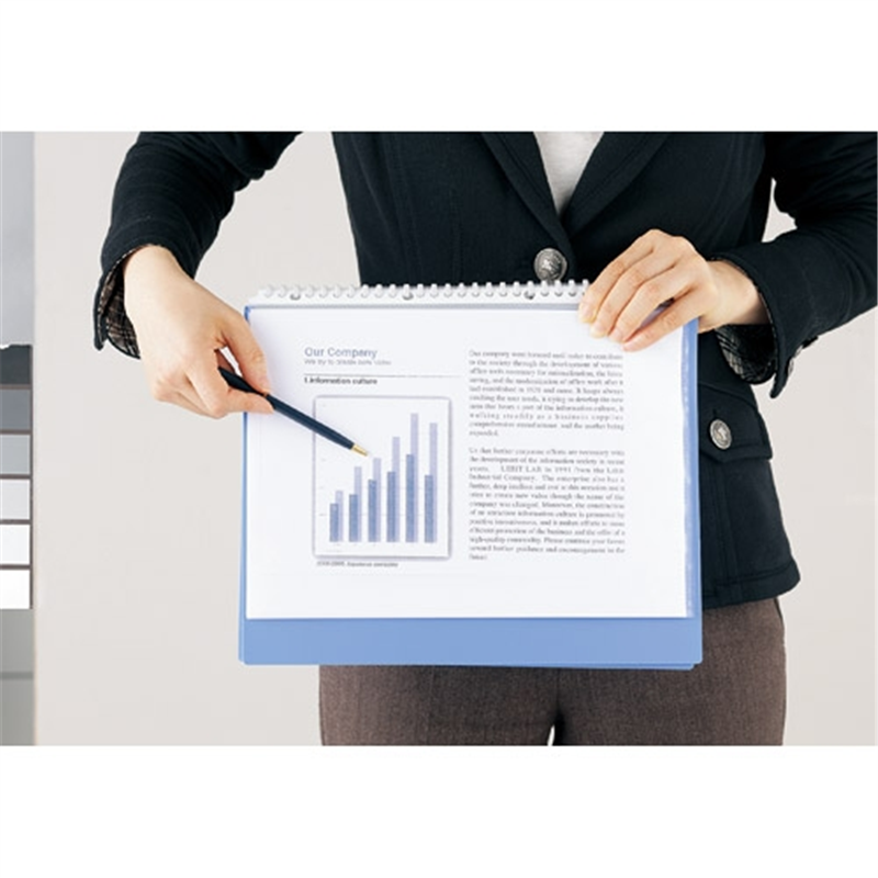 LIHIT LAB. クリヤーブック交換式 N-5015 黒 1個(ご注文単位1個)【直送品】