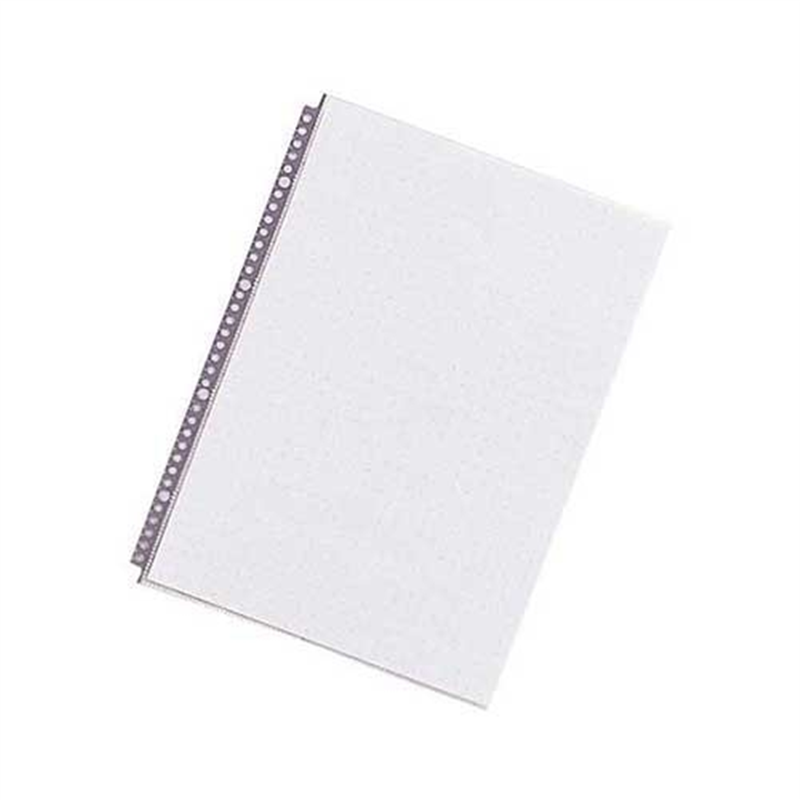 LIHIT LAB. クリヤーポケット N-2007 B4S 10枚 グレー  1個（ご注文単位1個）【直送品】