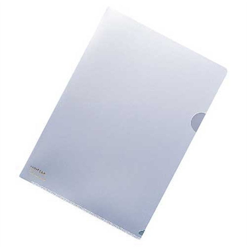 LIHIT LAB. クリヤーホルダー F-76-1 B5 乳白 5枚 1個(ご注文単位1個)【直送品】