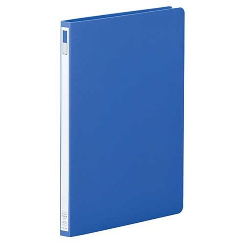 LIHIT LAB. スナッチファイル F-527-9 A4S 藍  1個（ご注文単位1個）【直送品】