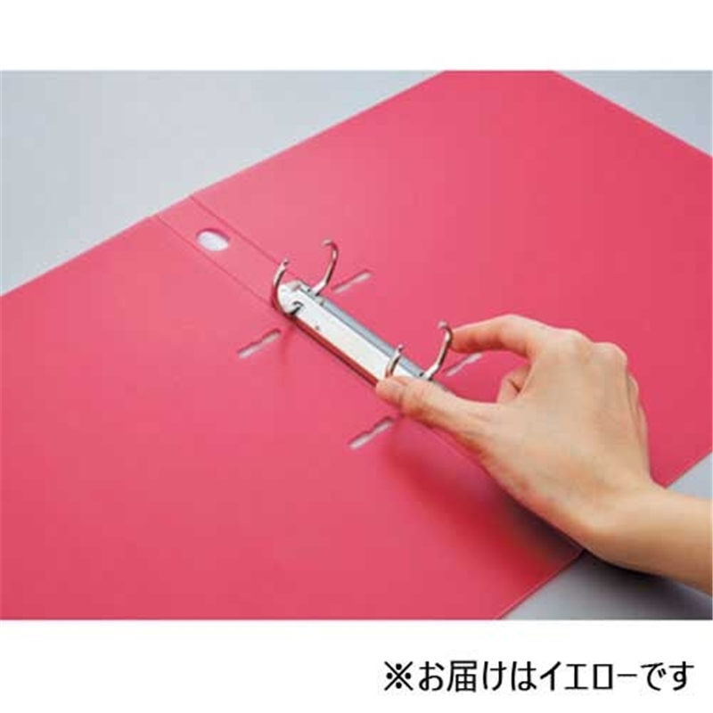 LIHIT LAB. ツイストリングF スマートスリムF-7006-5黄 1個(ご注文単位1個)【直送品】