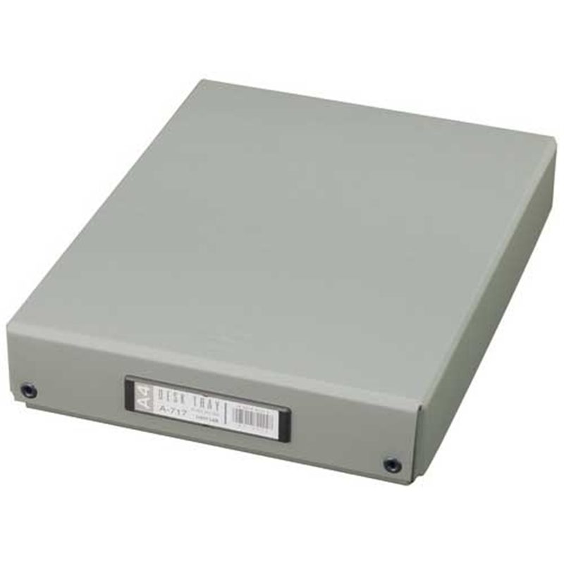 LIHIT LAB. デスクトレー A-717 A4 オフホワイト  1個（ご注文単位1個）【直送品】