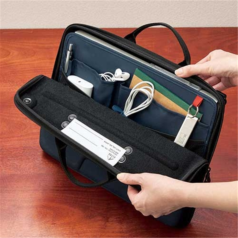 LIHIT LAB. ハードシェルバッグ(L) A-7755-11ネイビー 1個(ご注文単位1個)【直送品】