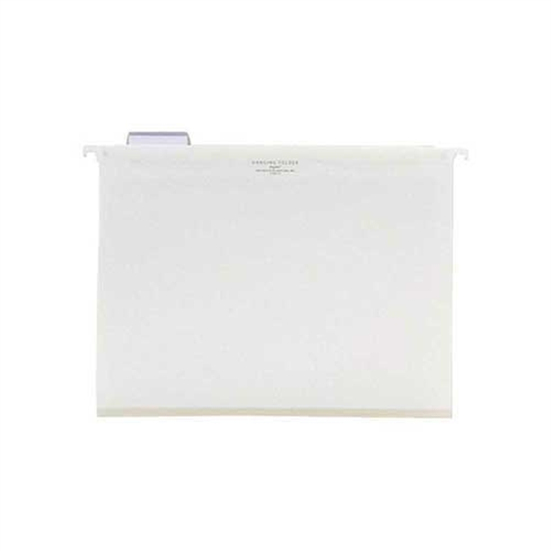 LIHIT LAB. ハンキングフォルダー G1641-0 A4 白  1個（ご注文単位1個）【直送品】
