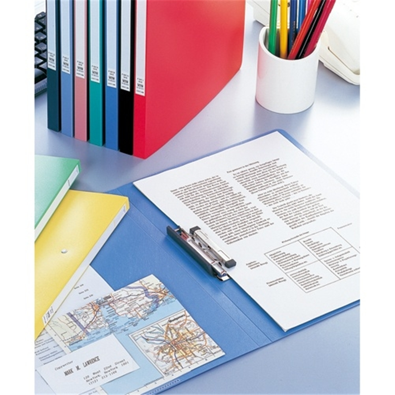 LIHIT LAB. パンチレスファイルZ式 F-347-4 A4S 黄  1個（ご注文単位1個）【直送品】