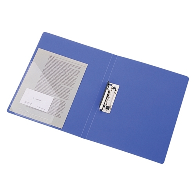 LIHIT LAB. パンチレスファイルZ式 F-347-8 A4S 青  1個（ご注文単位1個）【直送品】