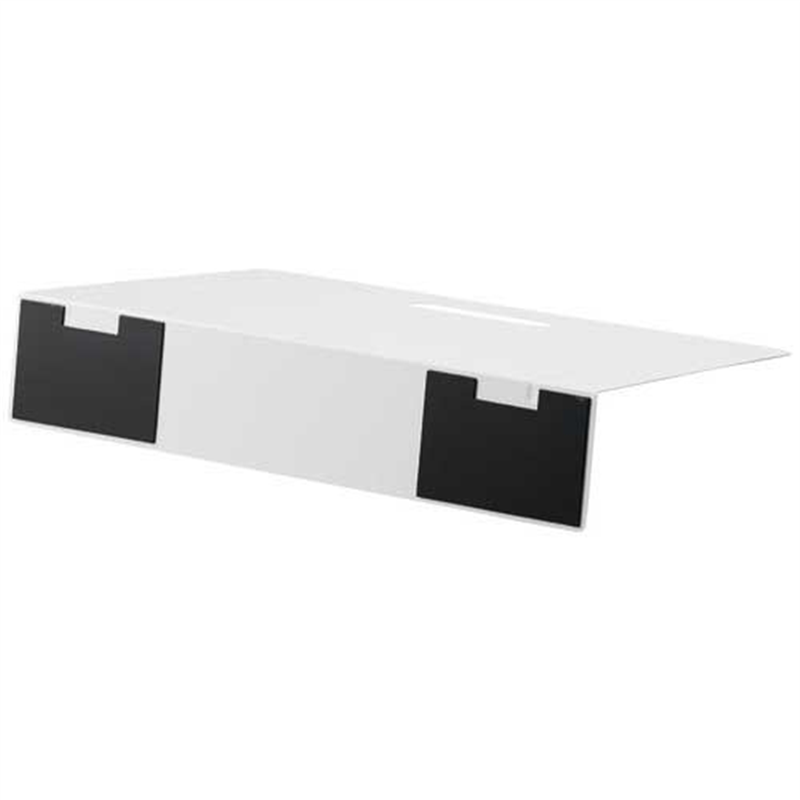 LIHIT LAB. ブックエンドスーパーワイドA-7353-0白  1個（ご注文単位1個）【直送品】