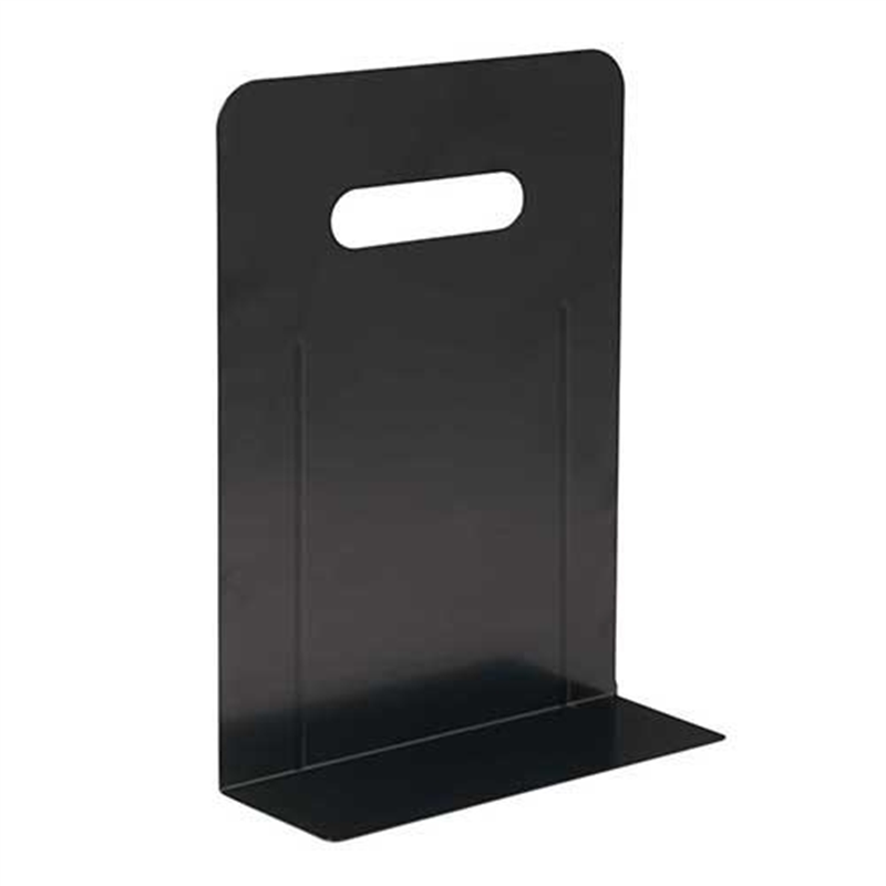 LIHIT LAB. ブックエンドマグネット付 ハイタイプ 黒  1個（ご注文単位1個）【直送品】