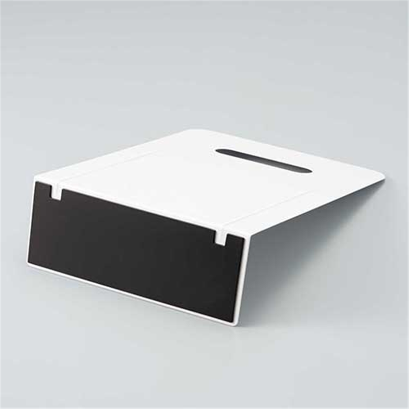 LIHIT LAB. ブックエンドマグネット付 ハイタイプ 白 1個(ご注文単位1個)【直送品】