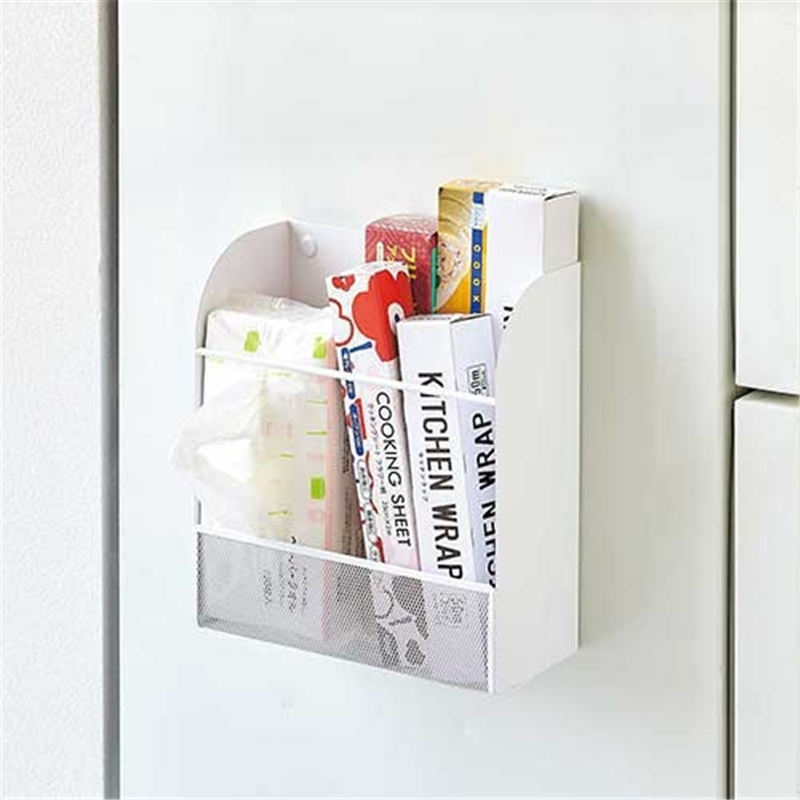 LIHIT LAB. マグネットラックL〈縦〉A-7453-0 白  1個（ご注文単位1個）【直送品】