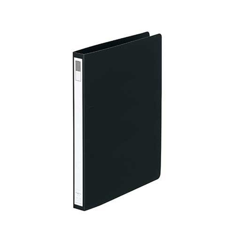 LIHIT LAB. リングファイル F-862-11 B5S 27mm 黒  1個（ご注文単位1個）【直送品】